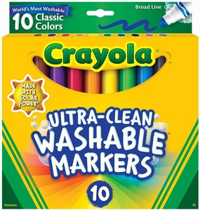 Crayola Ultra-Clean Washable Markers 10 pack