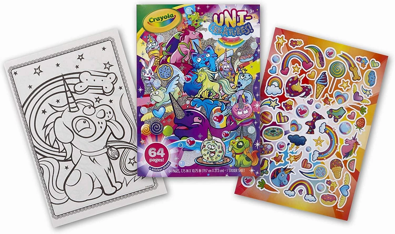 Crayola Uni-Creatures! Colouring Book