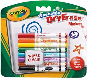 Crayola Washable Dry Erase Markers Pack of 8