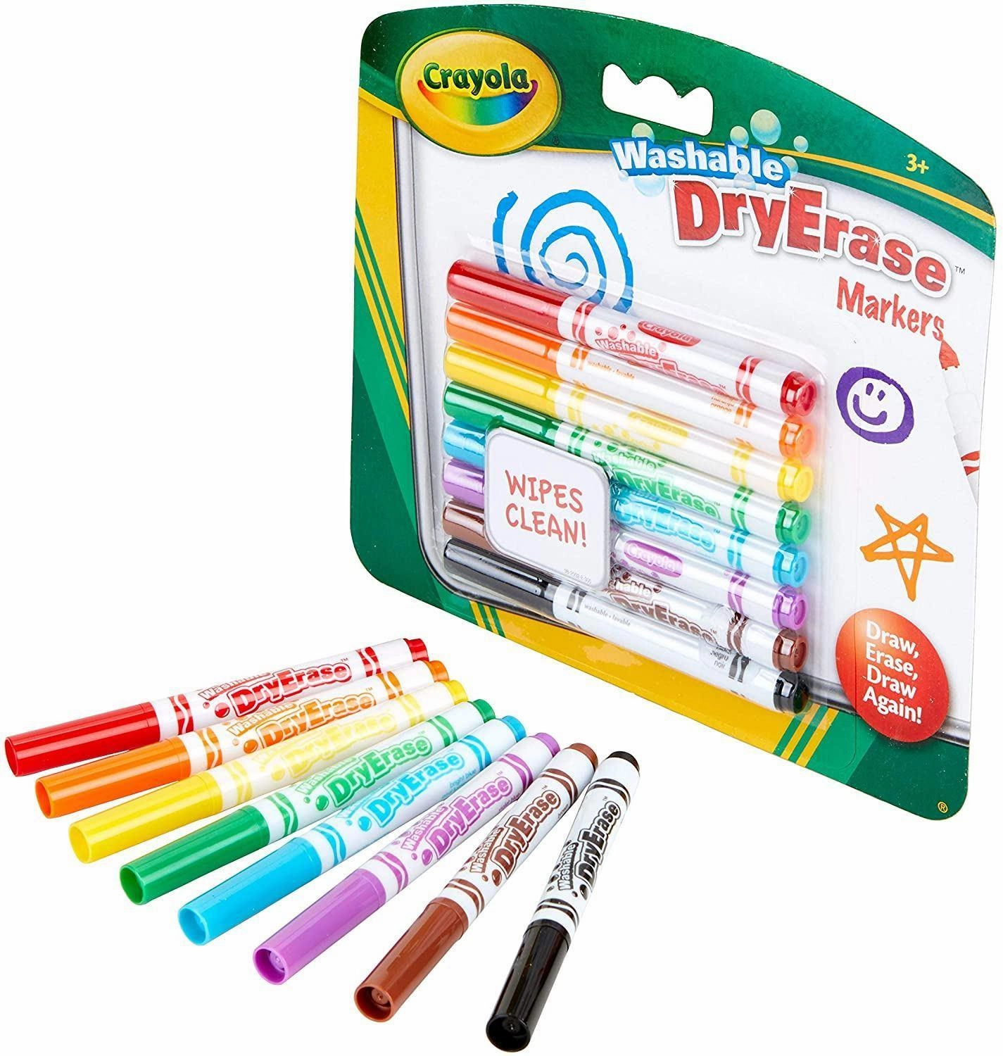 Crayola Washable Dry Erase Markers Pack of 8