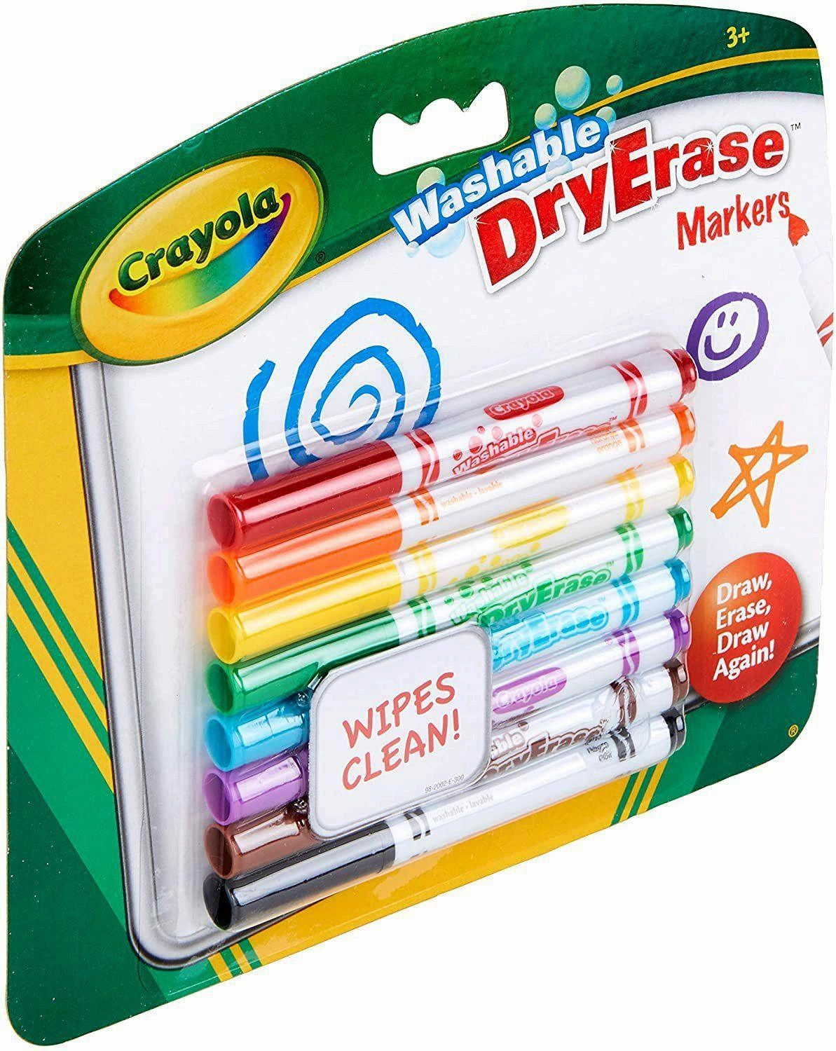 Crayola Washable Dry Erase Markers Pack of 8