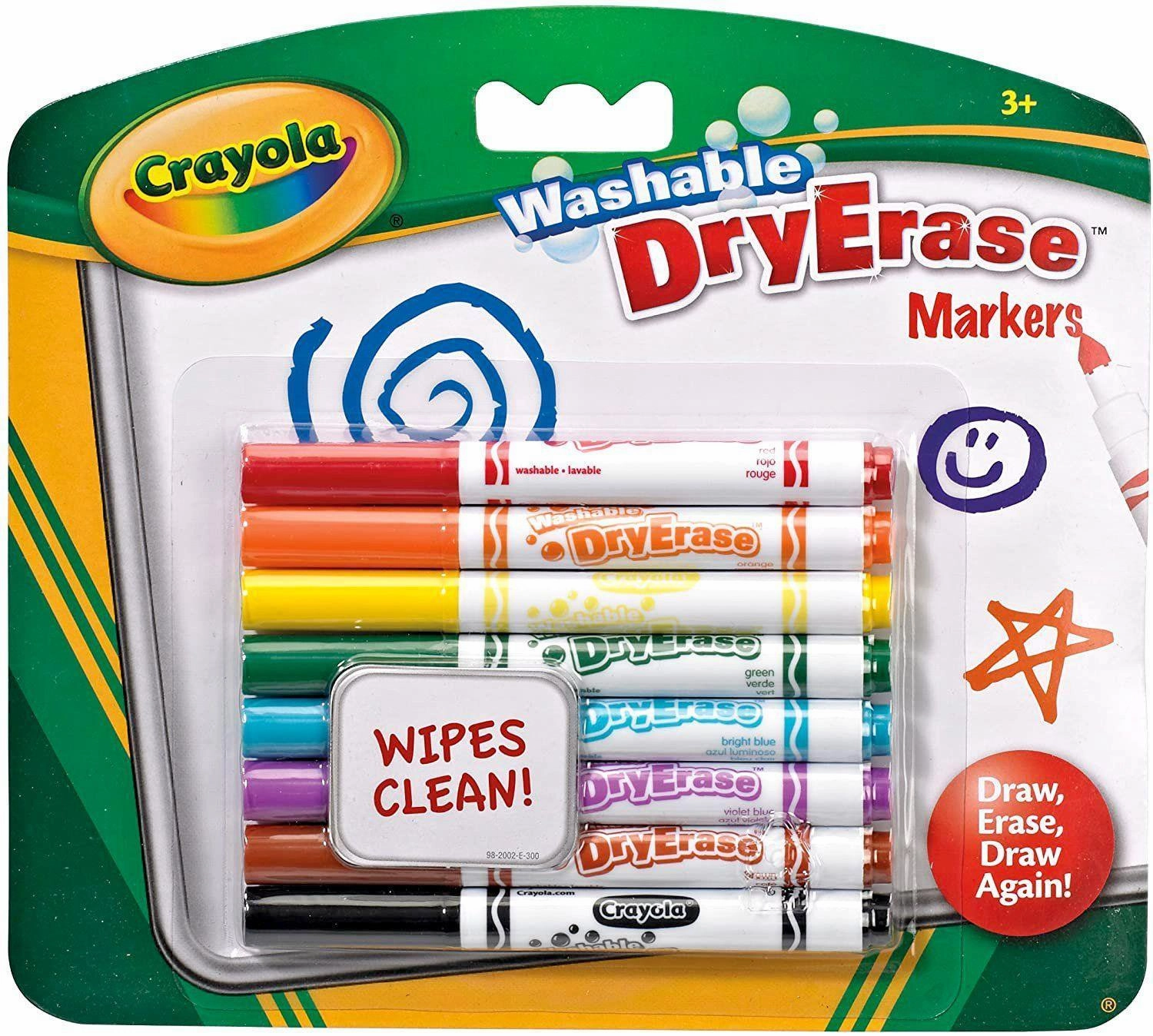 Crayola Washable Dry Erase Markers Pack of 8