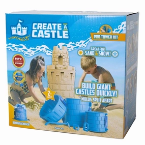 Create A Castle - Pro Tower Kit Sand Toy