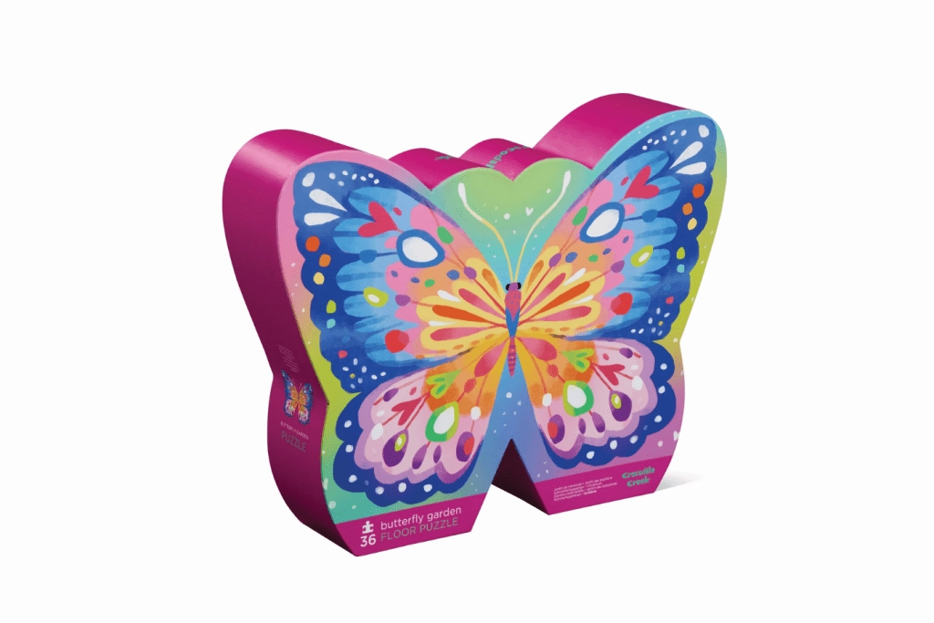 Crocodile Creek Butterfly Garden Puzzle (36 Pieces)