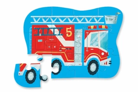 Crocodile Creek Mini Puzzle - Fire Truck