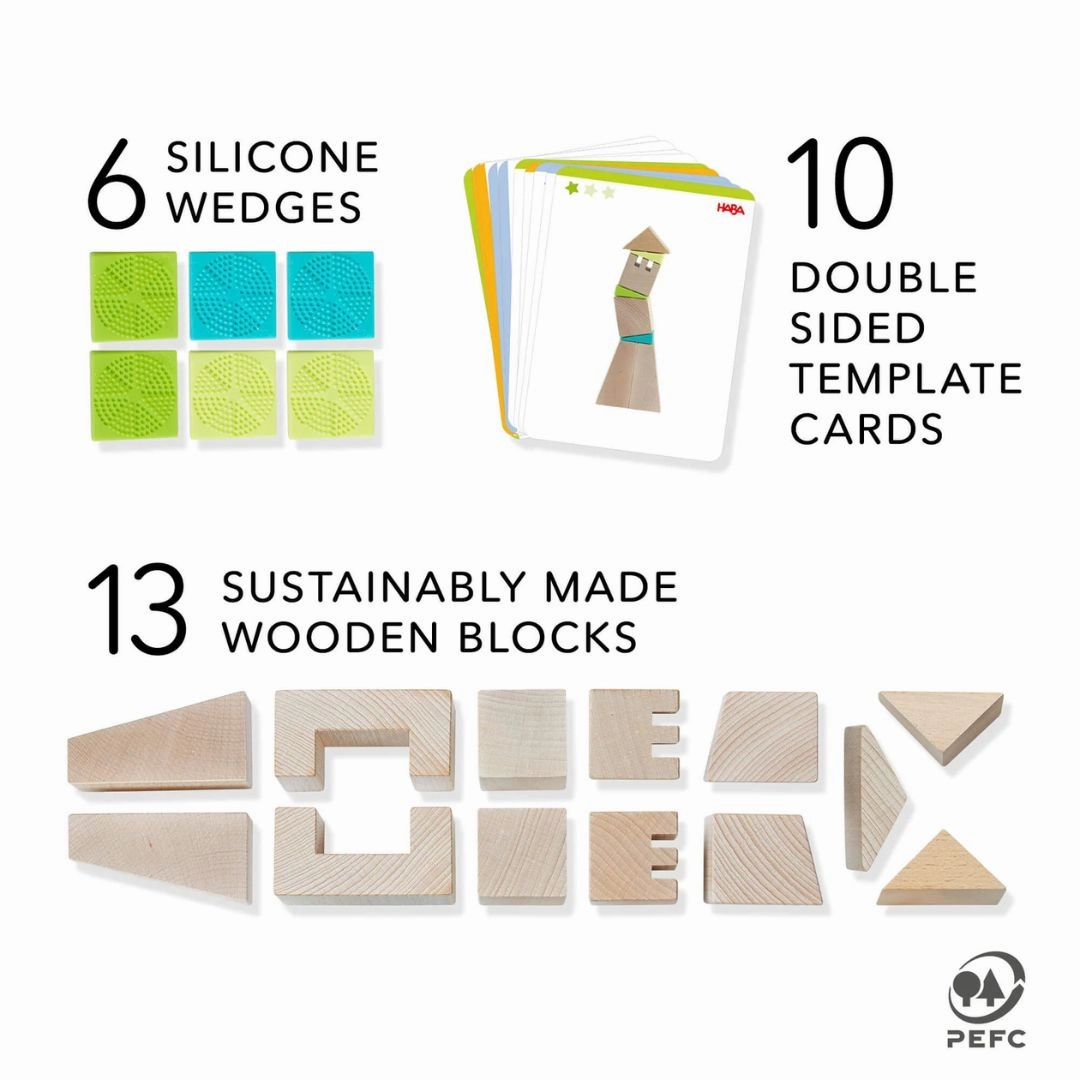 Crooked Tower Wooden Blocks