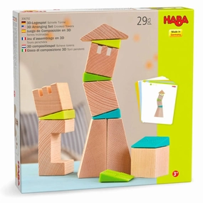 Crooked Tower Wooden Blocks