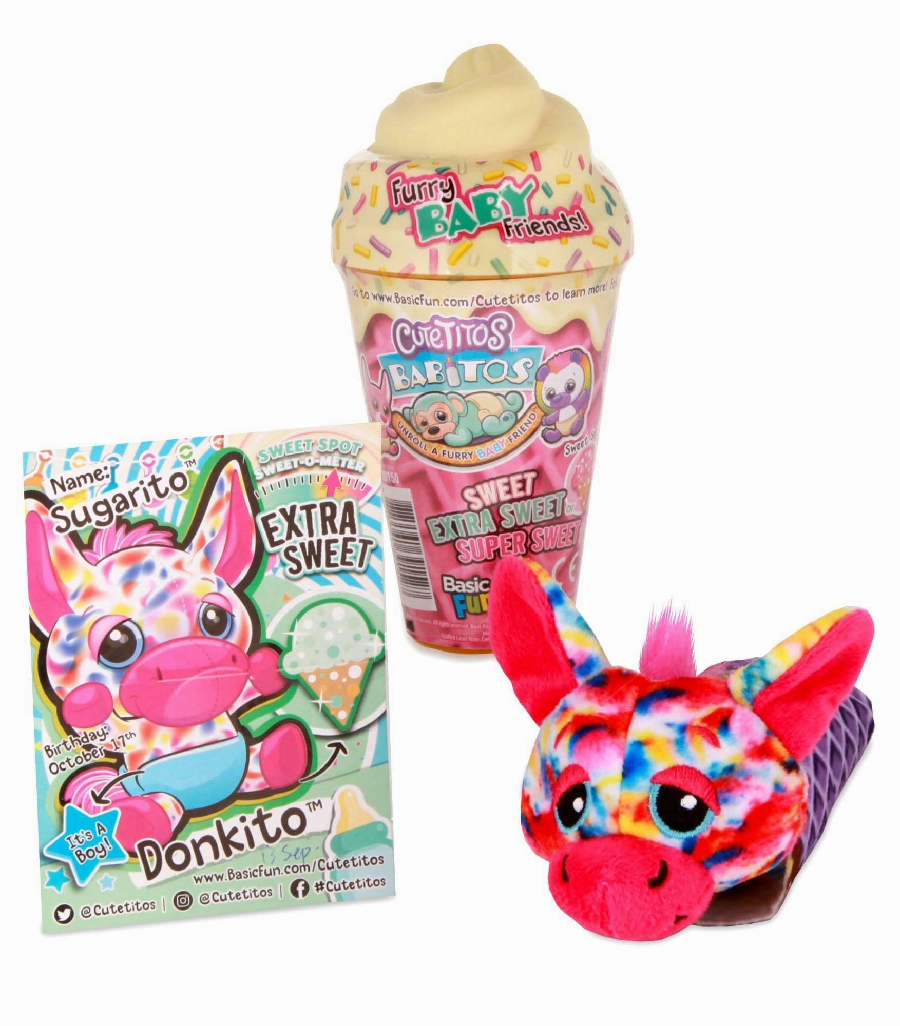 Cutetitos Babitos Furry Baby Friends  Collectible Surprise Assortment