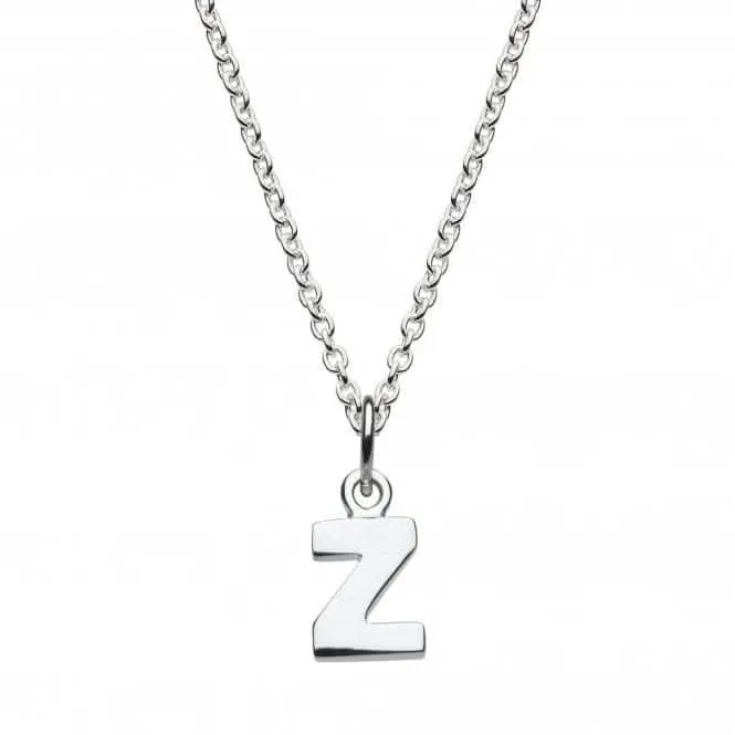 Dew Sterling Silver Dinky Z Initial Pendant 9092HPZ Dew Jewellery