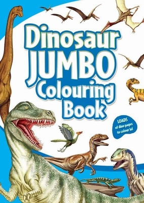 Dinosaur Jumbo Colouring Book