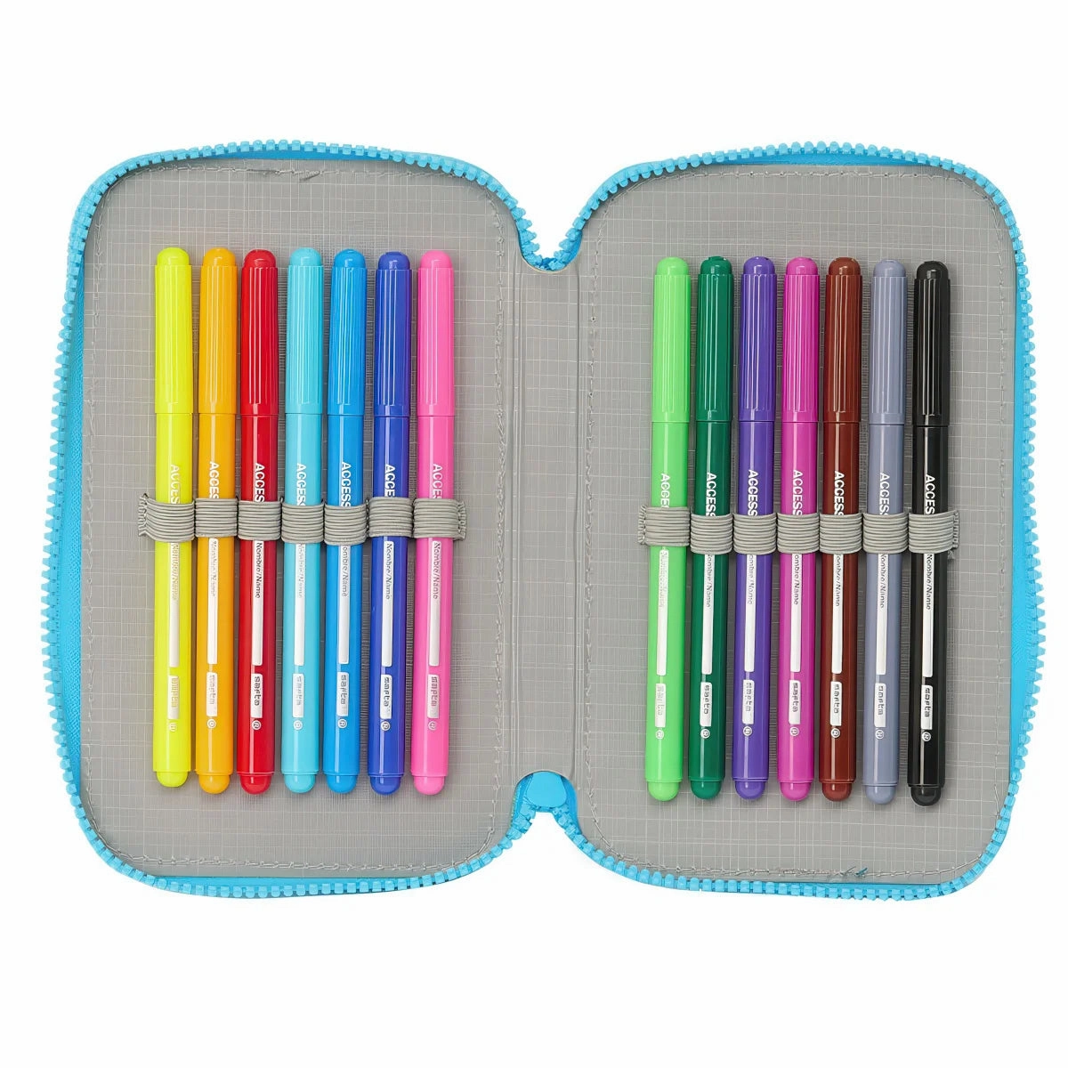 Disney Aloha Stitch Double Pencil Case 28pcs