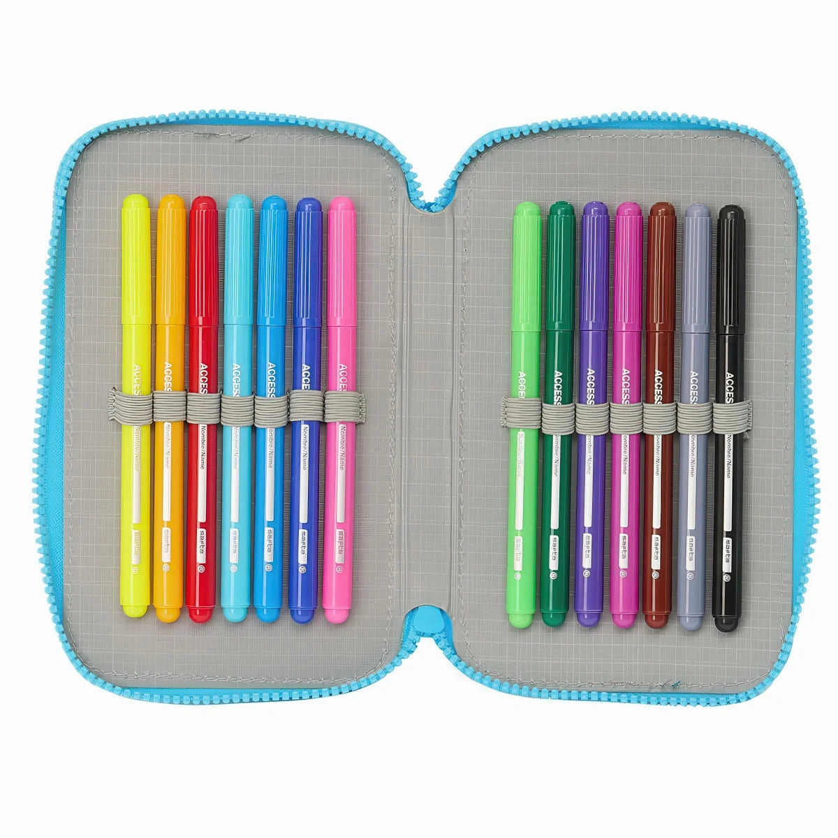 Disney Aloha Stitch Double Pencil Case 28pcs
