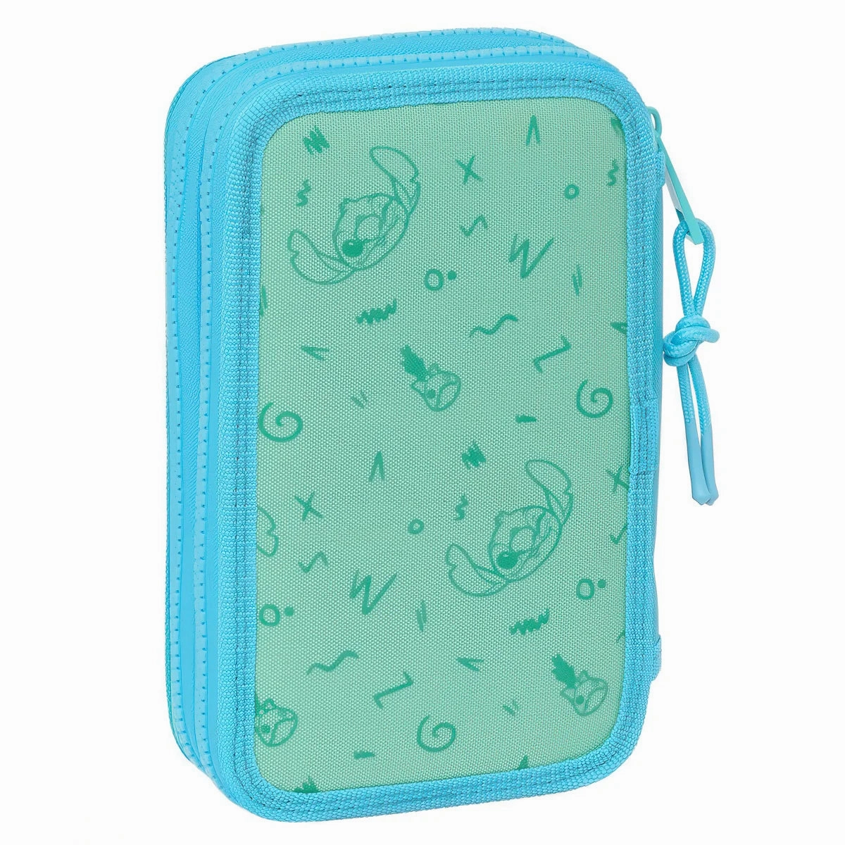Disney Aloha Stitch Double Pencil Case 28pcs