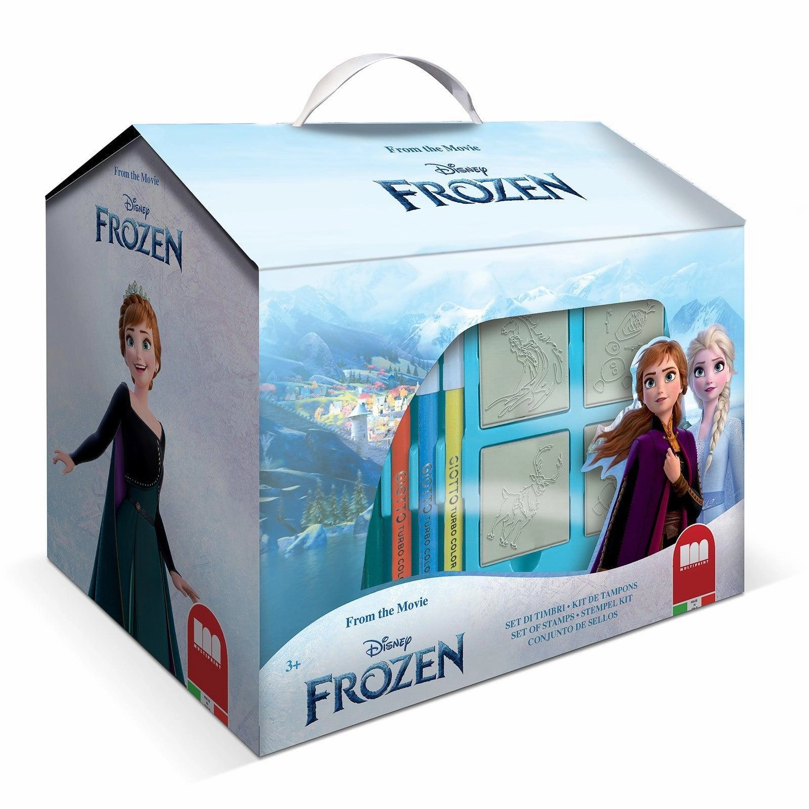 Disney Frozen House Colouring and Stamp Set