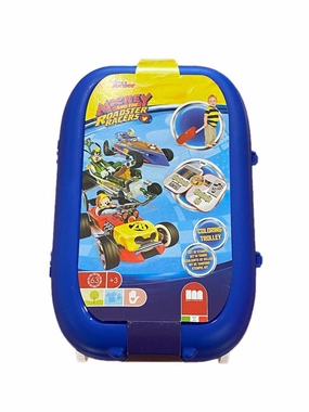 Disney Junior Mickey Trolley Artists Playset - Blue Case