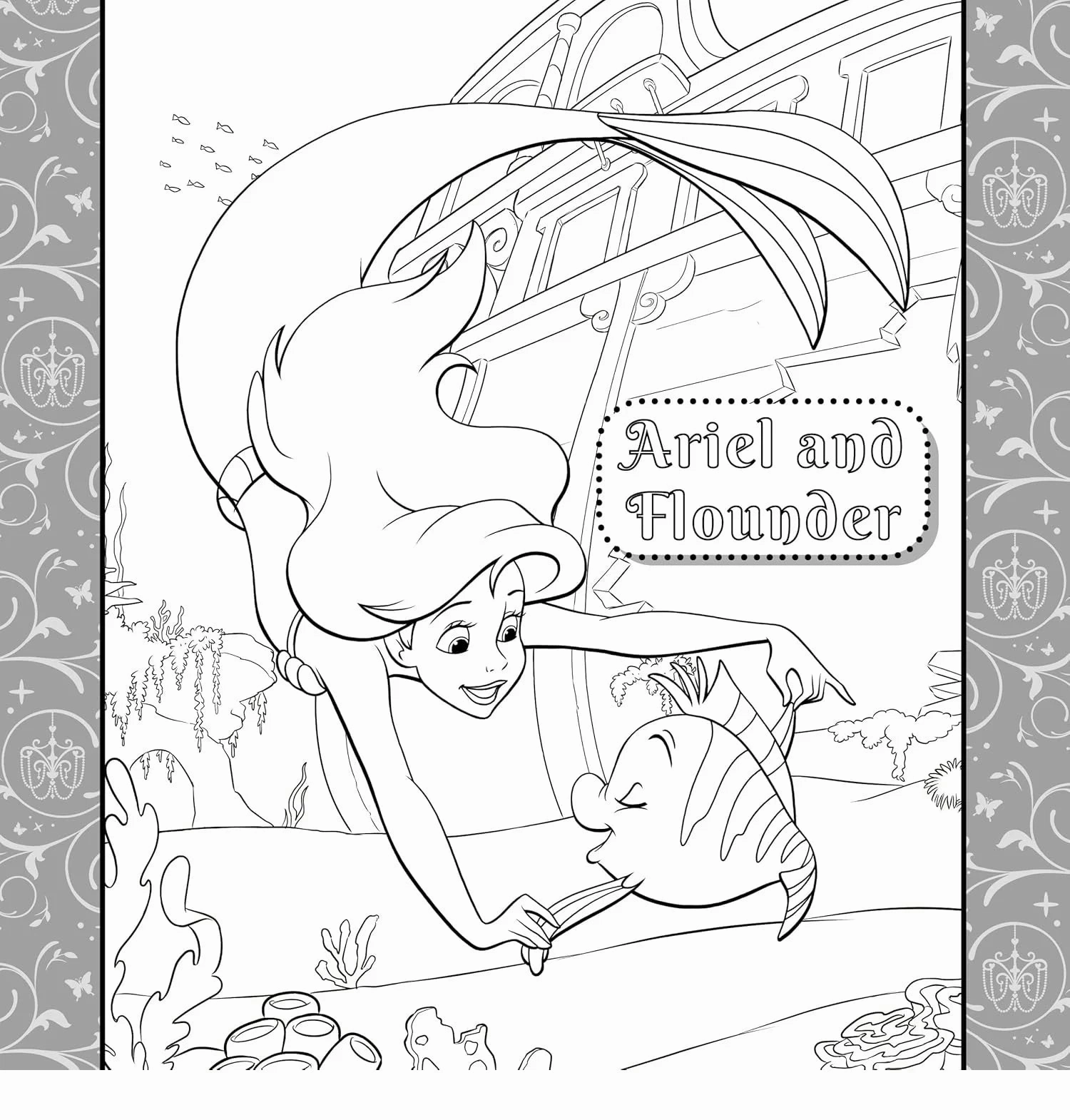 Disney Princess Colourmania Colouring Book and Felt-tip Pens