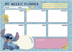 Disney Stitch Tropical A4 Weekly Planner
