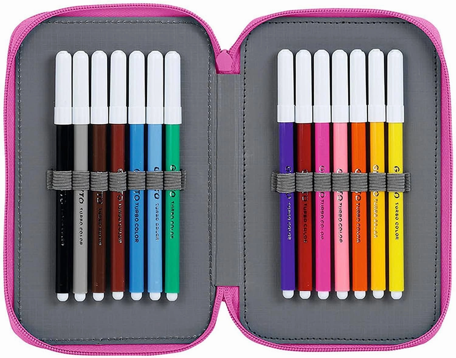 Disney Tangled Double Pencil Case Filled With Stationery