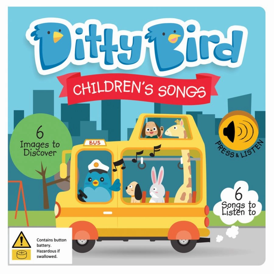 Ditty Bird - Children's Songs Board Book