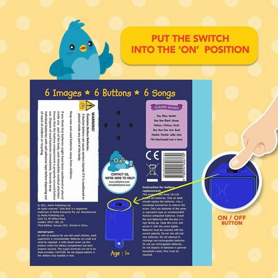Ditty Bird - Cute Animals Board Book