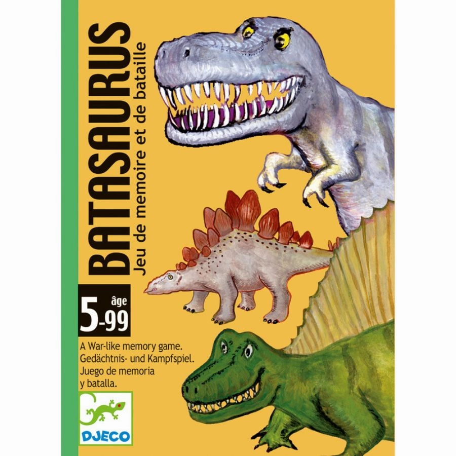 Djeco - Batasaurus Dinosaur Card Game