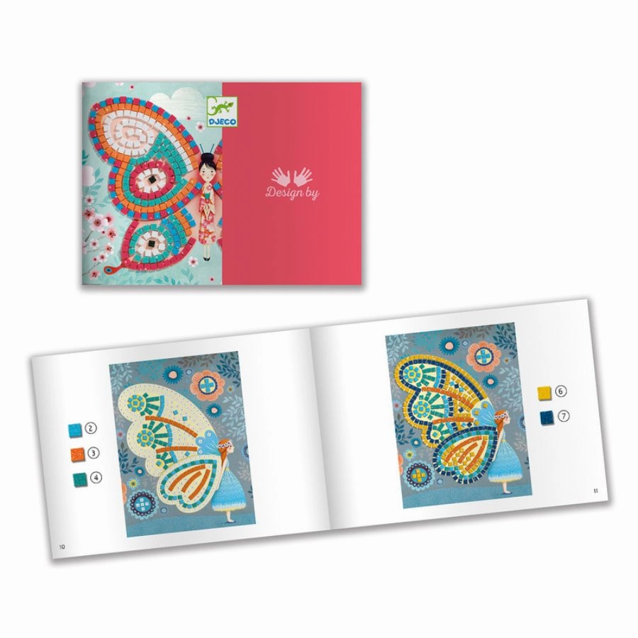 Djeco - Butterflies Mosaics