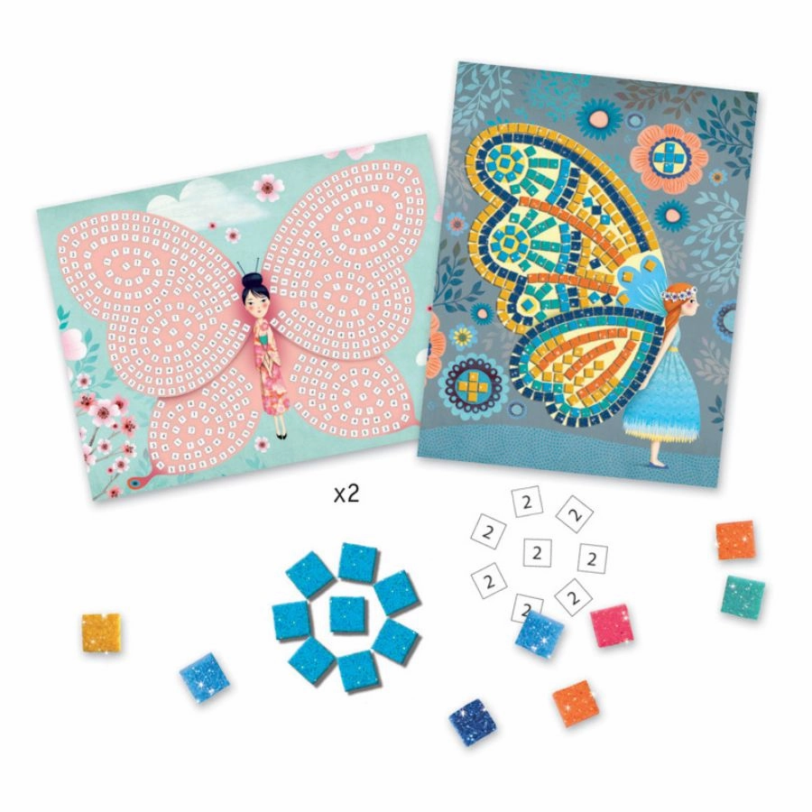 Djeco - Butterflies Mosaics