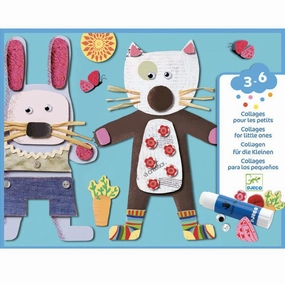 Djeco - Collages For Little Ones Set