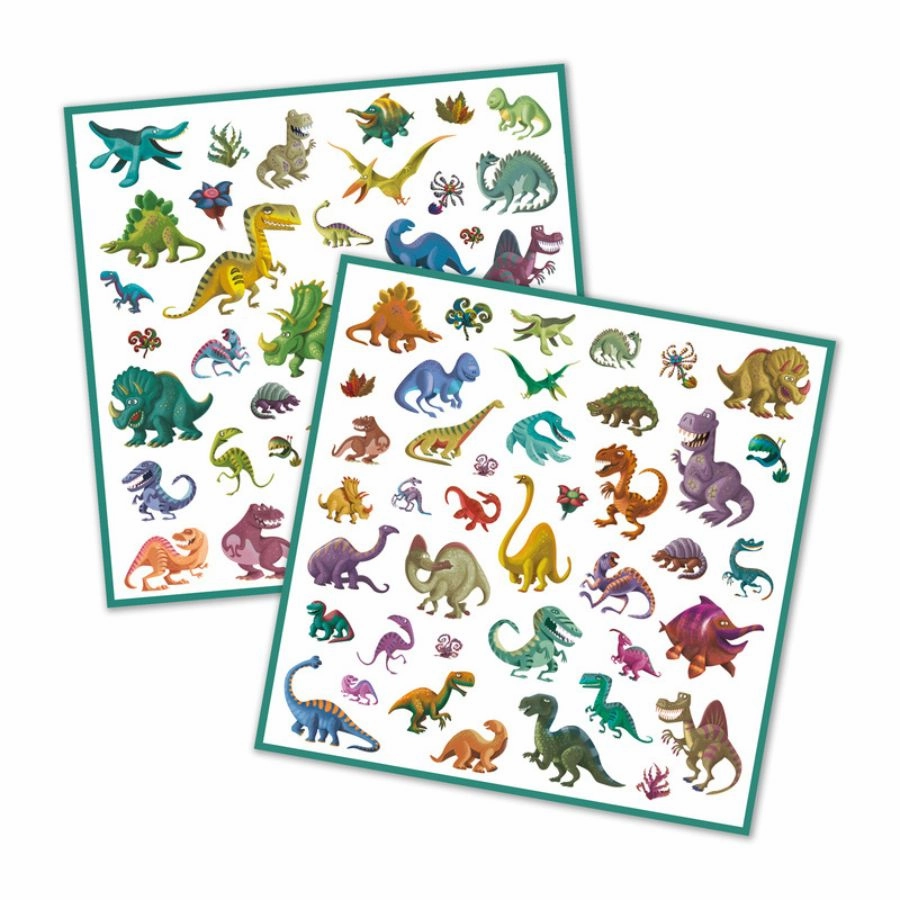 Djeco - Dinosaur Stickers 160 Stickers
