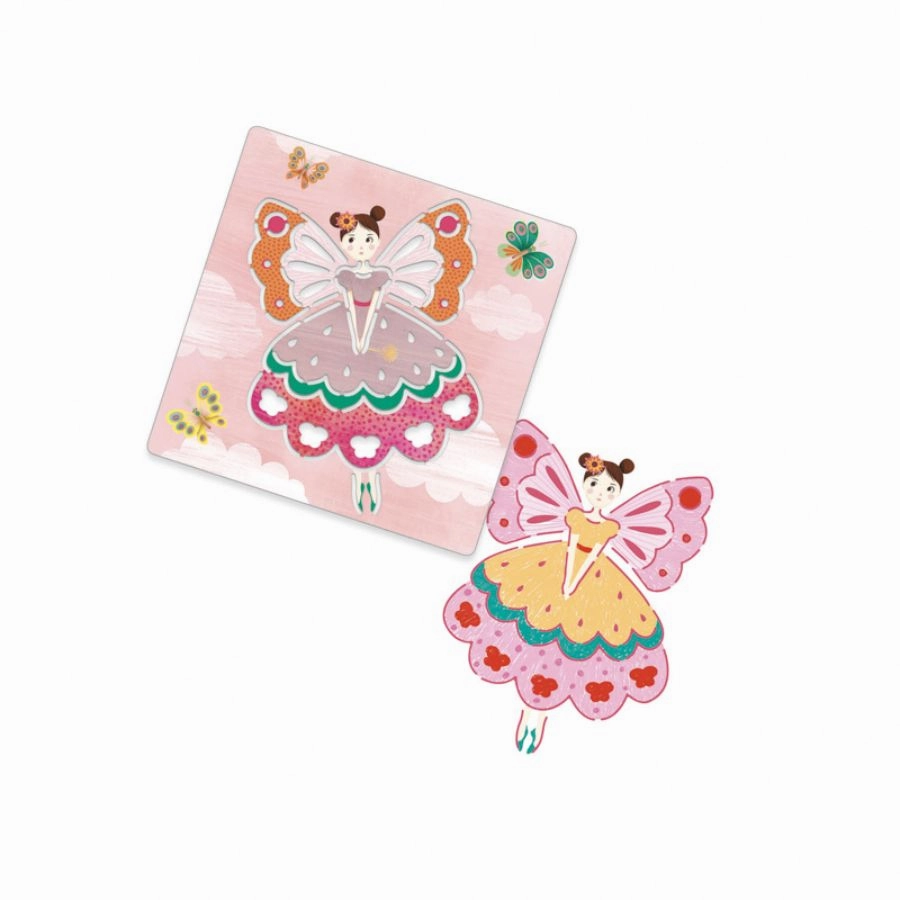 Djeco - Fairies Stencils