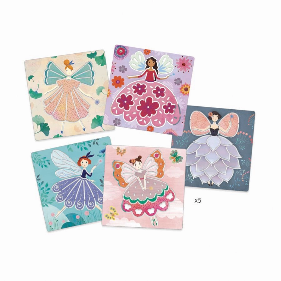 Djeco - Fairies Stencils