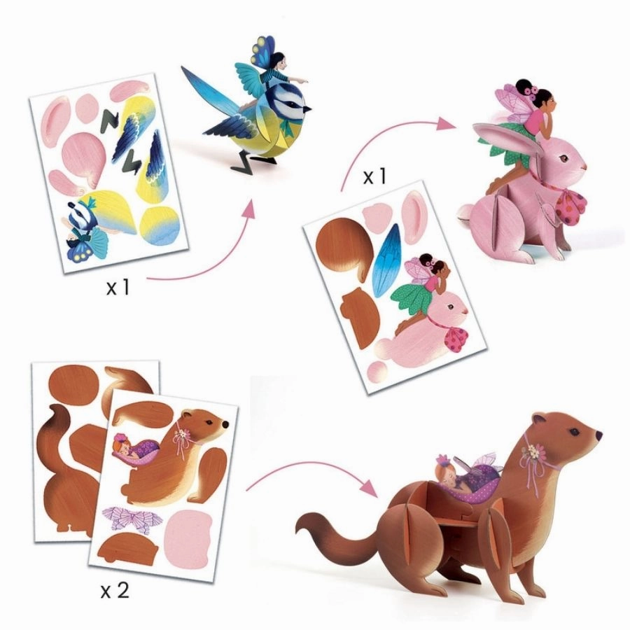 Djeco - Fairy Multi Craft Set