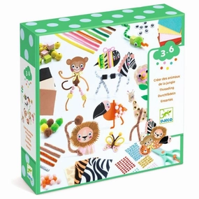 Djeco - Jungle Animal Creation Box