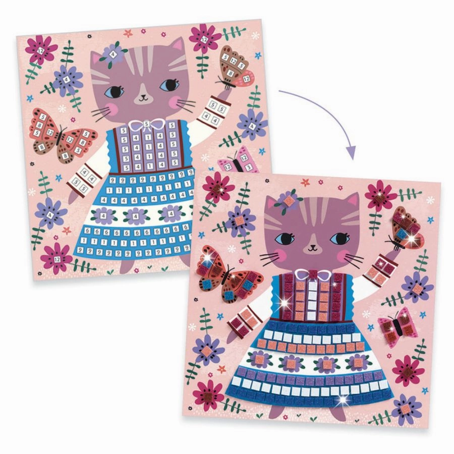 Djeco - Lovely Pets Mosaic Kit