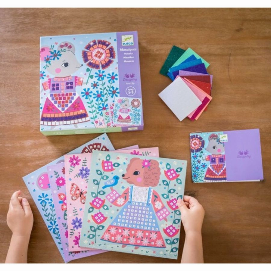 Djeco - Lovely Pets Mosaic Kit
