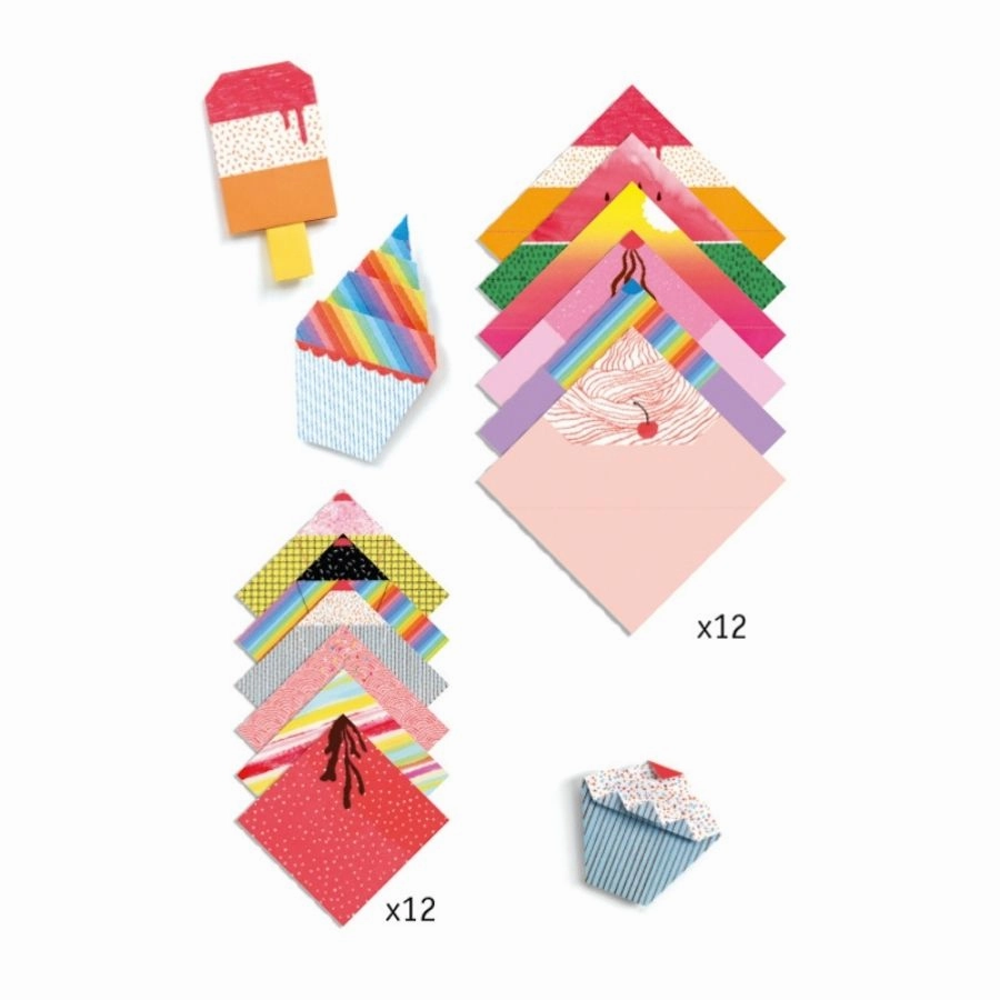 Djeco - Sweet Treats Origami Craft Kit