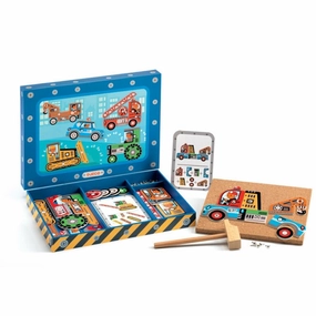 Djeco - Tap Tap Vehicles Game