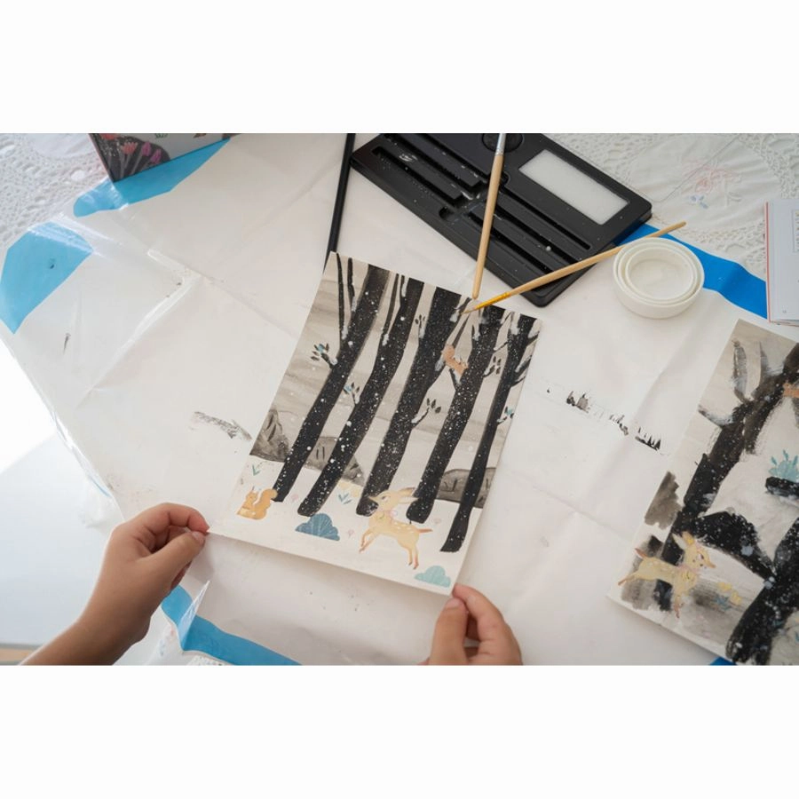 Djeco - The Last Snowfall Workshop