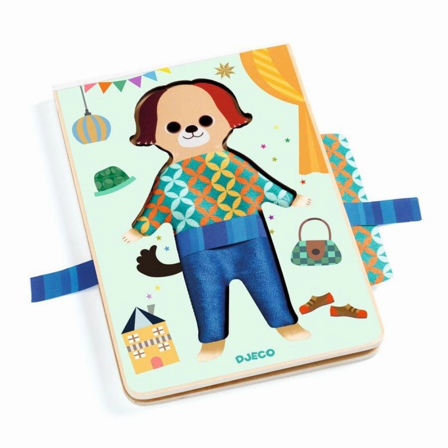 Djeco - Zabimix Dressing Wooden Game