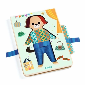 Djeco - Zabimix Dressing Wooden Game