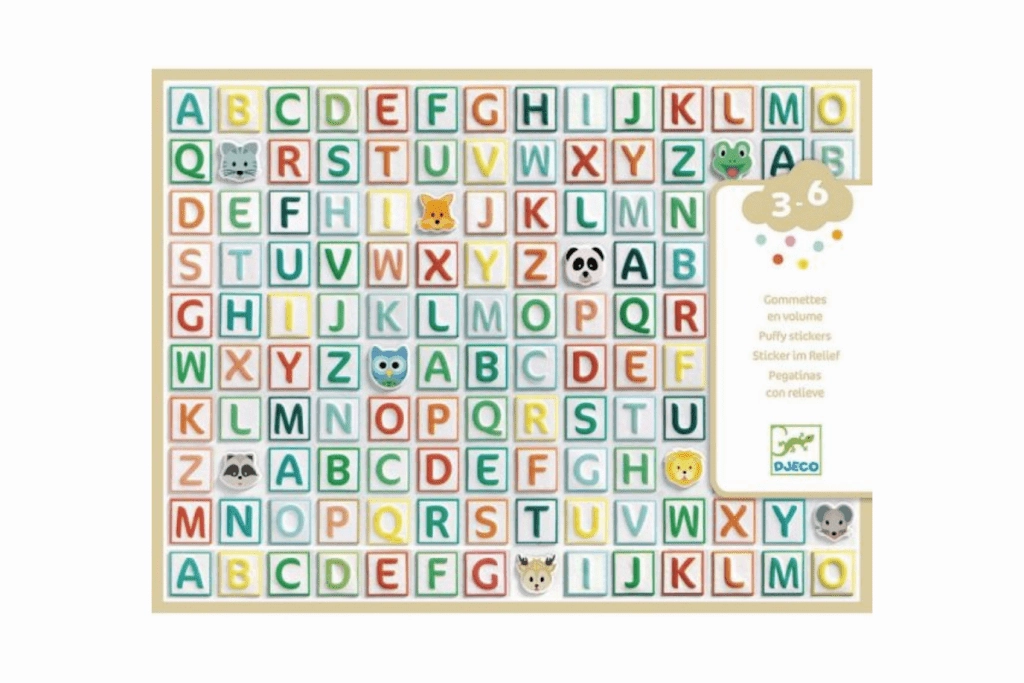 Djeco Alphabet Stickers