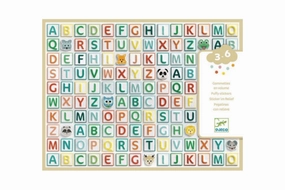 Djeco Alphabet Stickers