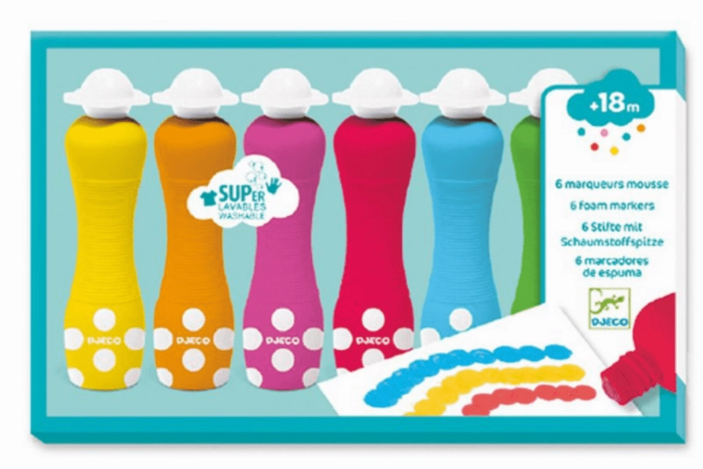 Djeco Dot Markers (Set of 6)
