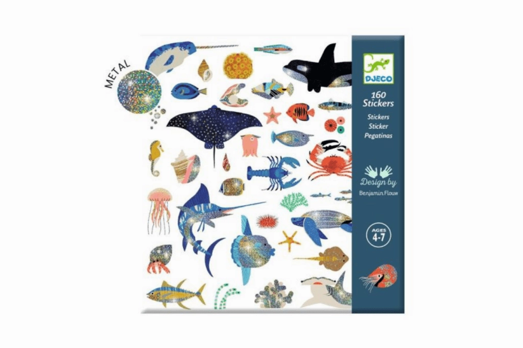 Djeco Metallic Stickers