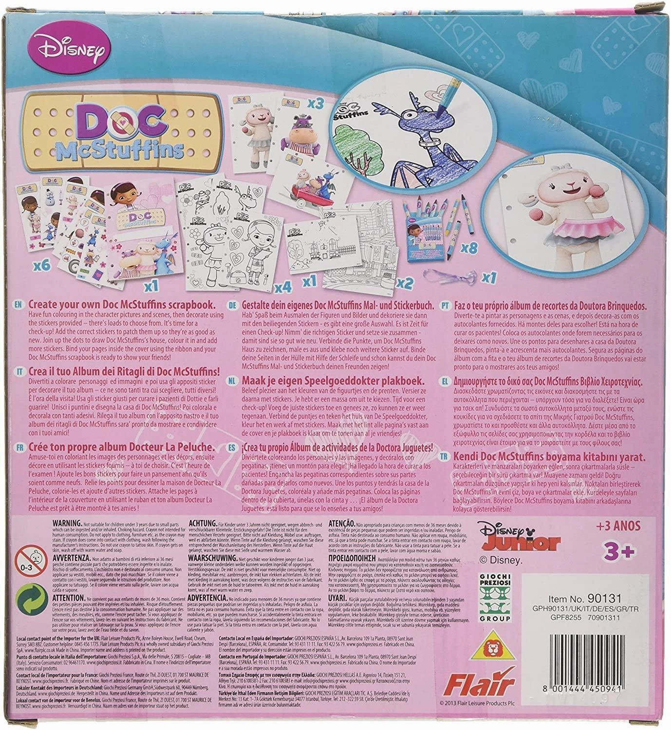 Doc McStuffins Activity Scrapbook