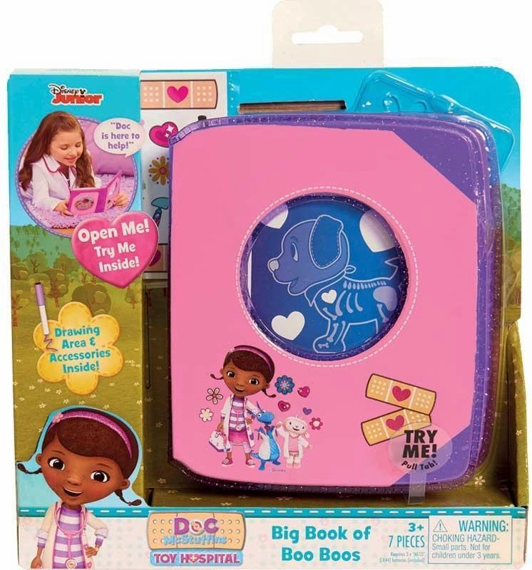 Doc  Mcstuffins Toy  Hospital Big Book of  Boo  Boos