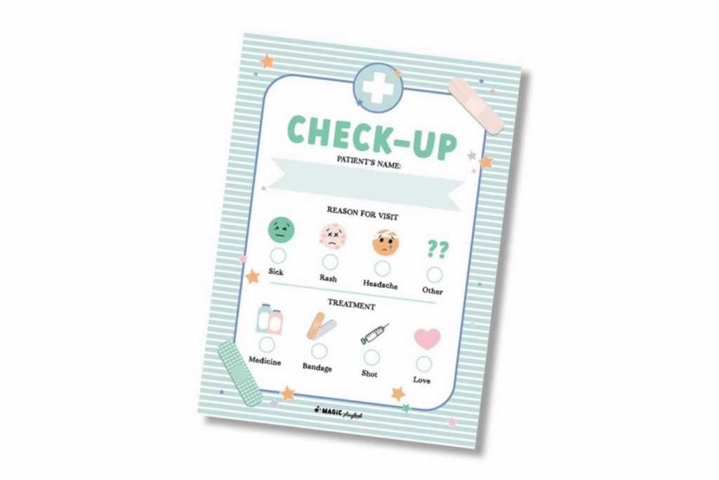 Doctor Check-Up Notepad