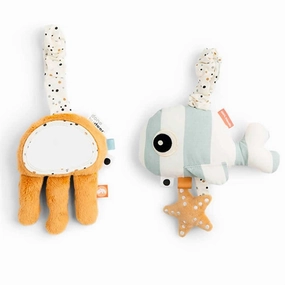 Done by Deer Activity Set Sea Friends Blue/Mustard
