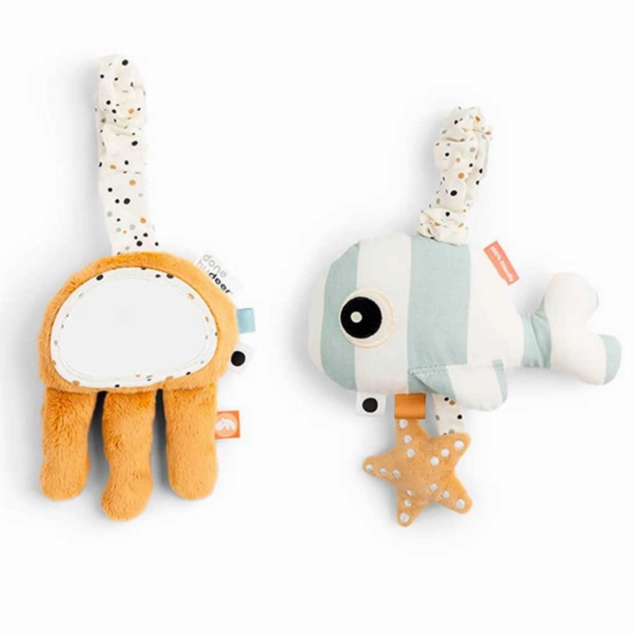 Done by Deer Activity Set Sea Friends Blue/Mustard