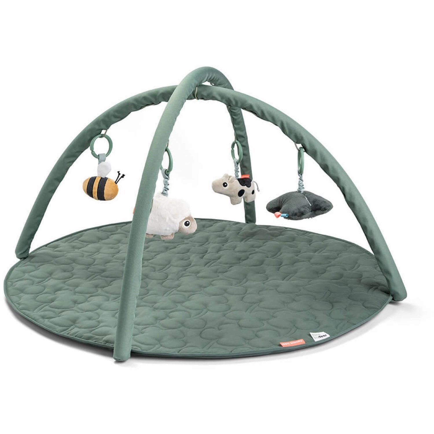 DonebyDeer Green Activity Play Mat Tiny farm
